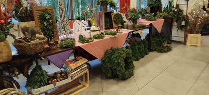 Kerstgroen op fair